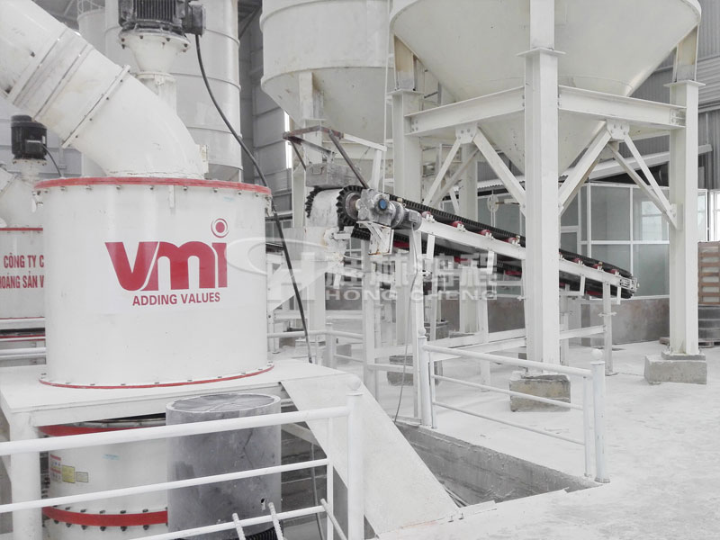 鉀長石專用磨粉機 HCH超細(xì)環(huán)輥磨粉機